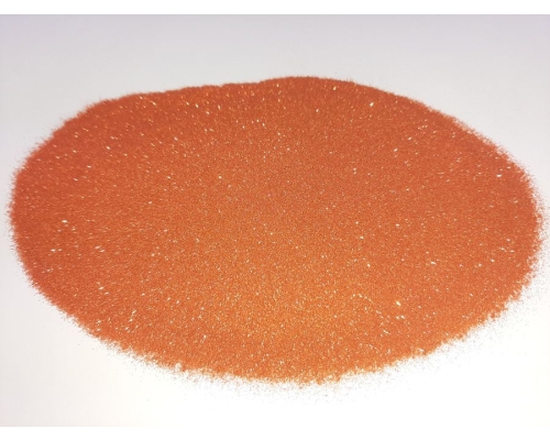 brokat pomarańczowy, orange metalflake